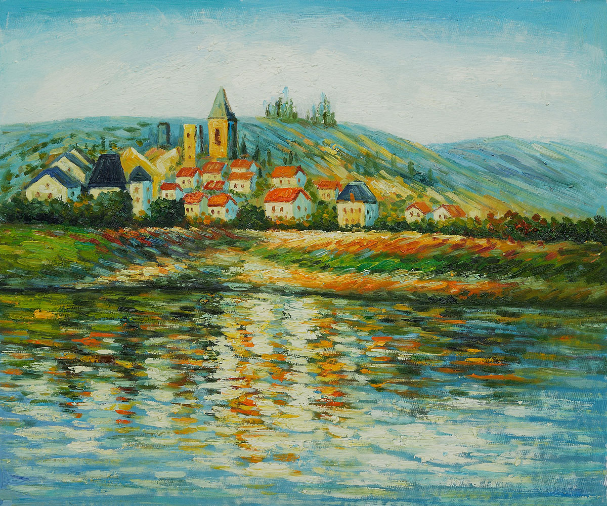 The Seine at Vetheuil by Claude Monet for sale : Jacky Gallery, Oil ...