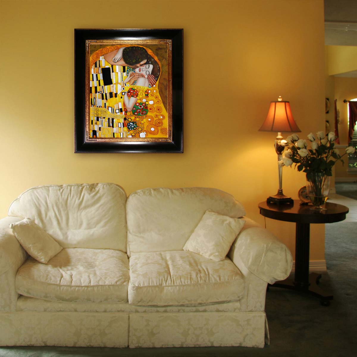 The Kiss by Gustav Klimt for sale : Jacky Gallery, Oil paintings ...