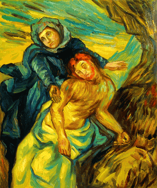 Pieta by Vincent Van Gogh for sale : Jacky Gallery, Oil paintings  reproductions and supplier